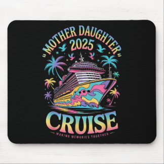 Mousepad Viagem de Cruzeiro Mãe e Filha 2025 Mãe Divertida
