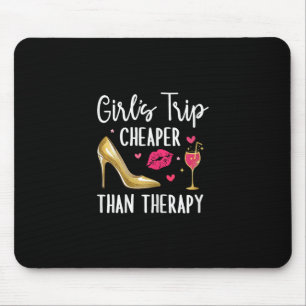 Mousepad Viagem de Meninas Mais Barata Que Uma Terapia 2026