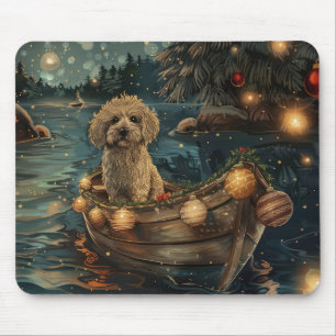 Mousepad Viagem Festiva de Natal Havanês