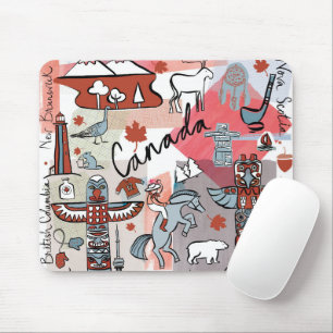 Mousepad Viagem global - Canadá