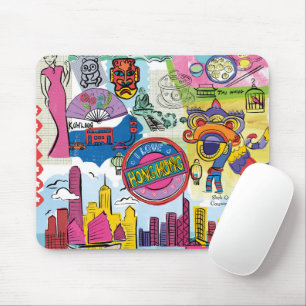 Mousepad Viagem global - Hong Kong