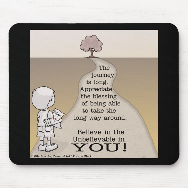 Mousepad Viagem longa (Frente)