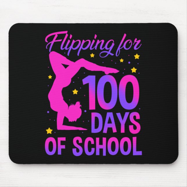 Mousepad Viagem Por 100 Dias De Ginástica Escolar (Frente)