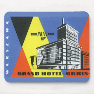 Mousepad Viagens Antigas Europa, Varsóvia (Warszawa), Polôn