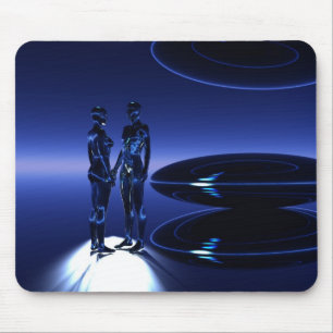Mousepad Viajantes do tempo e do espaço