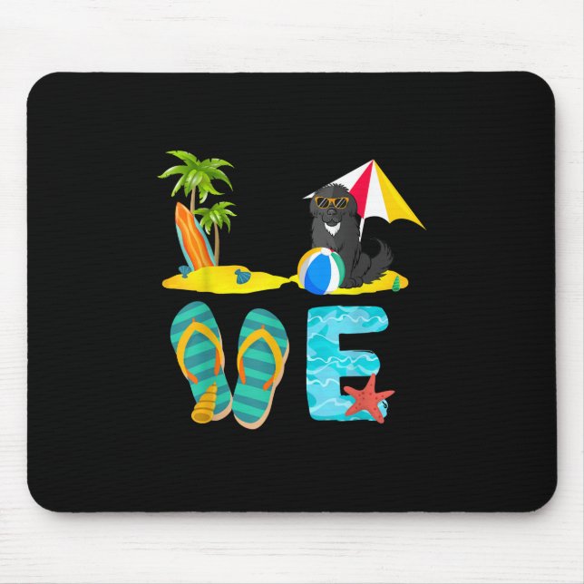 Mousepad Vias de Verão na Nova Terra | Terra nova e apaixon (Frente)