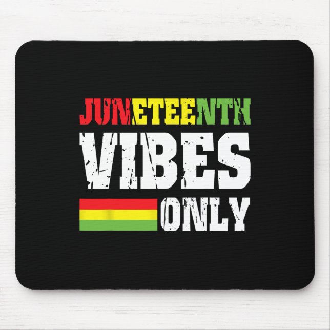 Mousepad Vibes Apenas 19 De Junho De 1865 Celebram História (Frente)