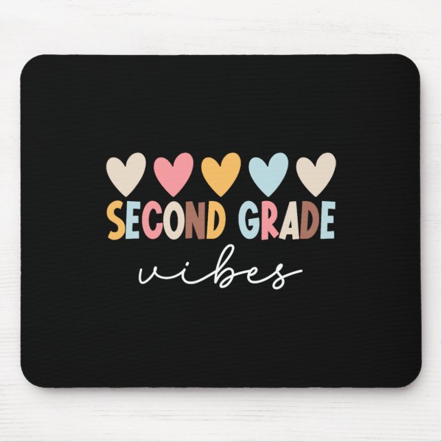 Mousepad Vibes da 2ª Série Primeiro Dia de Volta às Aulas B (Frente)