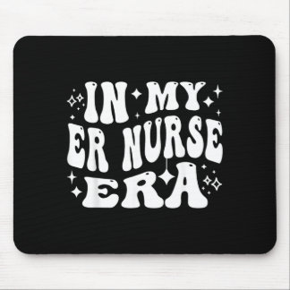 Mousepad Vibes de Enfermeira de Urgência Engraçado Retrô Sa