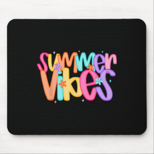 Mousepad Vibrações de Verão Havaí Praia Sol Fun Divertido F