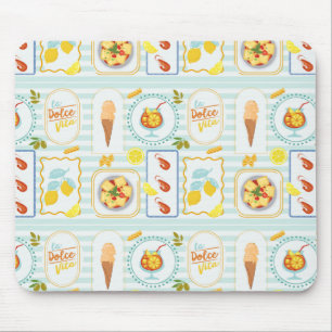 Mousepad Vibrações de Verão Mediterrâneo