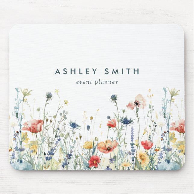 Mousepad Vibrant Wildflower (Frente)