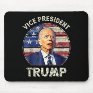 Mousepad Vice Presidente Trump Bandeira dos EUA Biden Eleiç