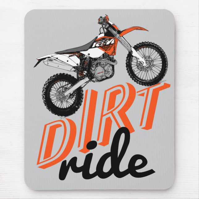Mousepad Viciado do motocross (Frente)