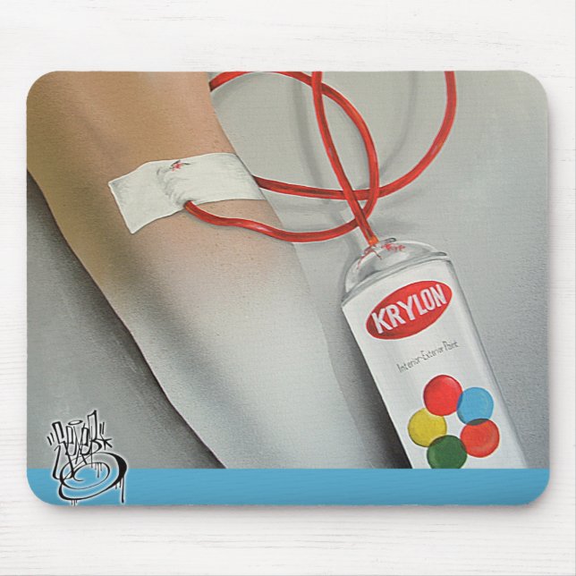 Mousepad Vício do aerossol (Frente)