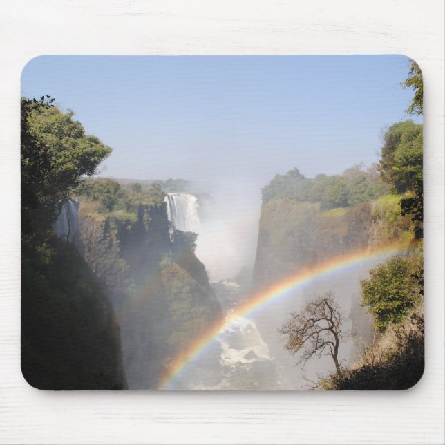 Mousepad Victoria Falls Rainbow Waterfall (Frente)