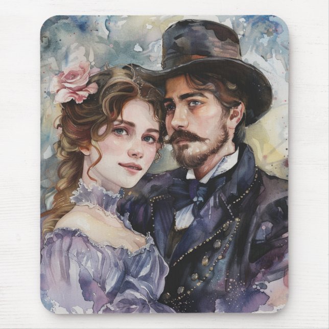 Mousepad Victorian Couple (Frente)