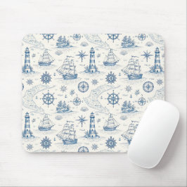 Mousepad Vida Costeira Oceanos Azuis