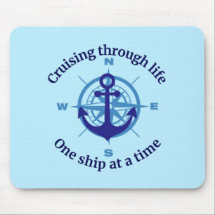 Mousepad Vida Cruzada Náutica