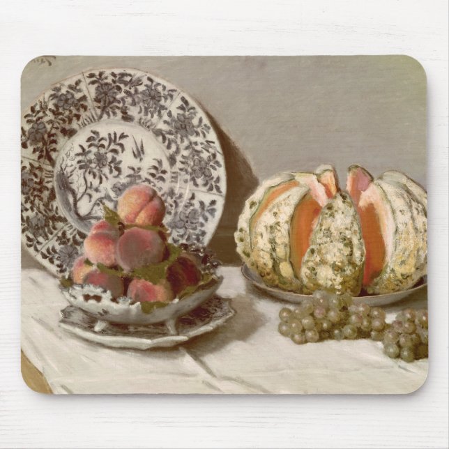 Mousepad Vida de Claude Monet | ainda, 1872 (Frente)