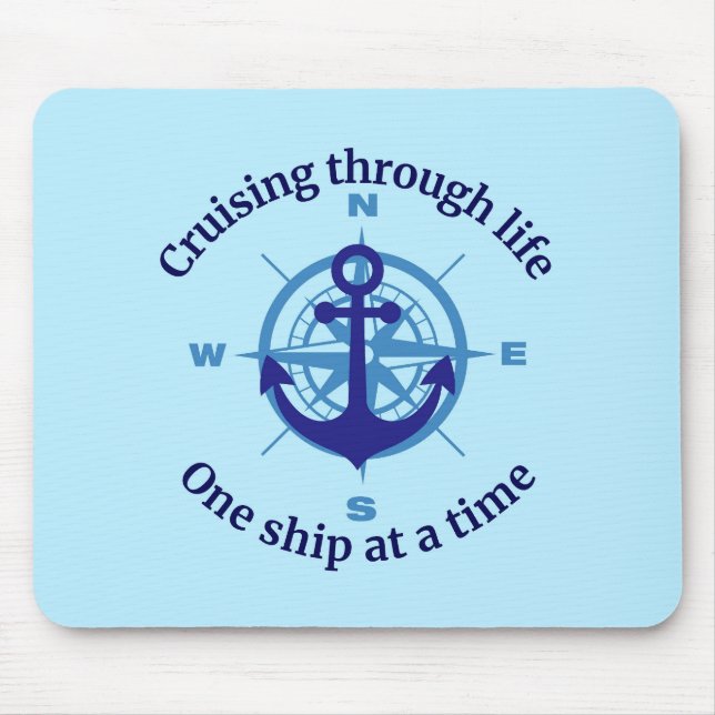 Mousepad Vida de Cruzeiro (Frente)