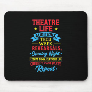 Mousepad Vida De Teatro Para Ator