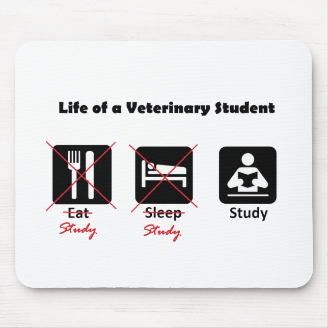 Mousepad Vida de um tapete do rato do estudante do (Frente)
