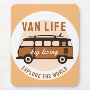 Mousepad vida de van, vida grande