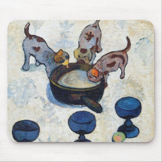 Mousepad Vida Estática com 3 Cuppies por Paul Gauguin