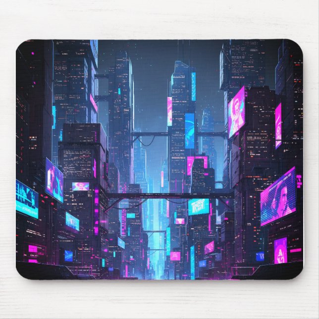 Mousepad Vida Noturna Neo-Tokyo (Frente)