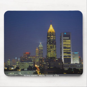 Mousepad Vida noturno emocionante, Atlanta, Geórgia, EUA