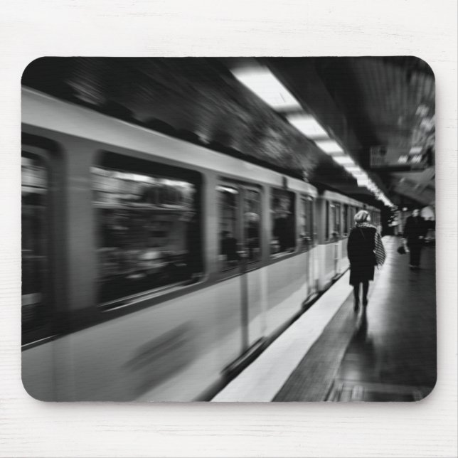 Mousepad Vida parisiense moderna e urbana (Frente)