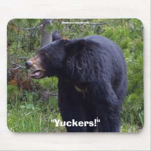 Mousepad Vida Selvagem Urso Negro
