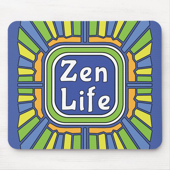 Mousepad Vida Zen para mim (Frente)