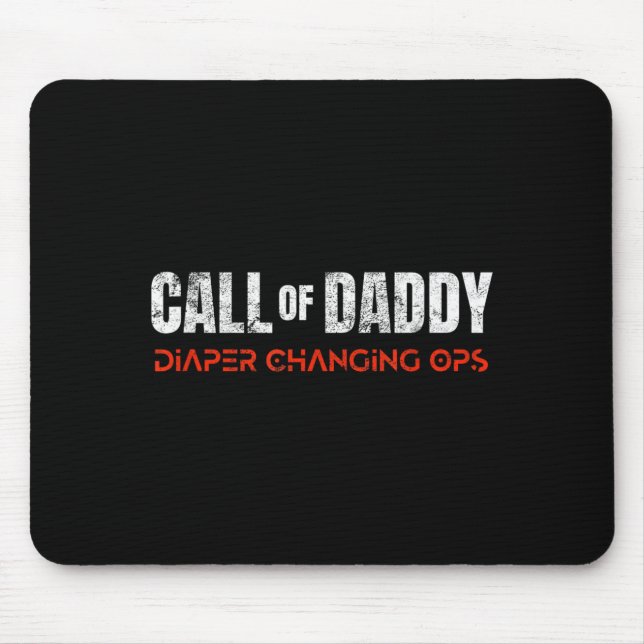 Mousepad Vidas de pais Chamada de operações de troca de fra (Frente)
