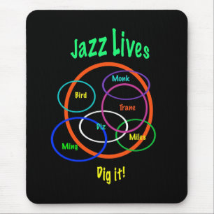Mousepad Vidas do jazz