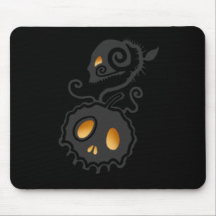 Mousepad Videira de incandescência do crânio da lanterna 