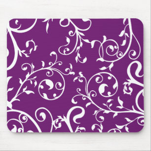 Mousepad Videiras de roda do KRW roxas