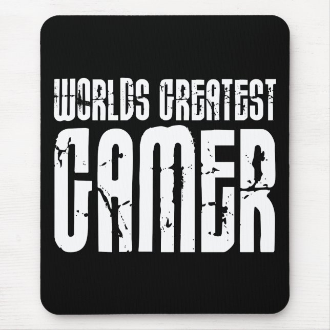 Mousepad Video games jogo & Gamer dos mundos dos Gamers o (Frente)