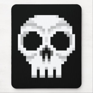 Mousepad Videogame Death Skull - Pixel Art