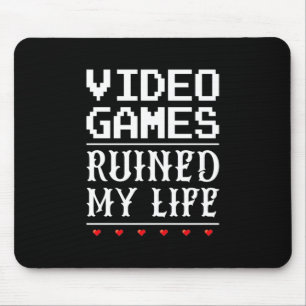 Mousepad videos games arruinaram minha vida