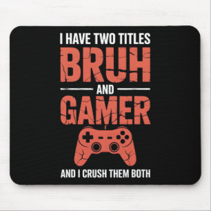 Mousepad Videos games Engraçados De Vintage Para Meninos, I