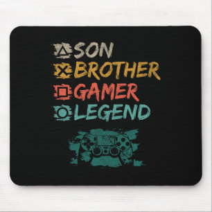 Mousepad Videos games Engraçados De Vintage Para Meninos, I