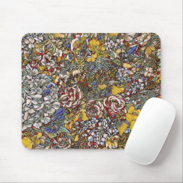 Mousepad Vidro Arrefecido Floral Botânico