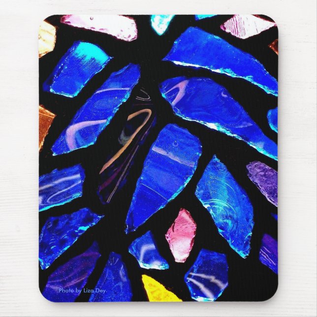 Mousepad 'Vidro Azul' (Frente)