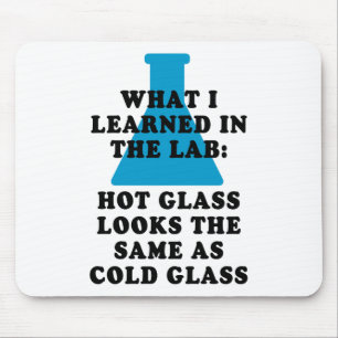 Mousepad Vidro do laboratório