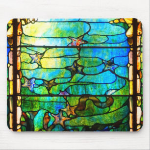 Mousepad Vidro escondido olhar peixe-espada-da-janela