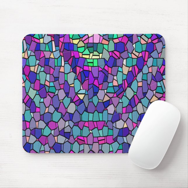 Mousepad Vidro manchado....... (Com mouse)