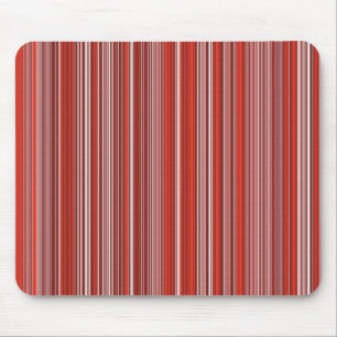 Mousepad Viele bunte Streifen im roten Muster