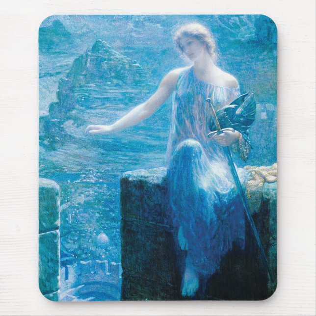 Mousepad Vigil de Edward Robert Hughes (Frente)